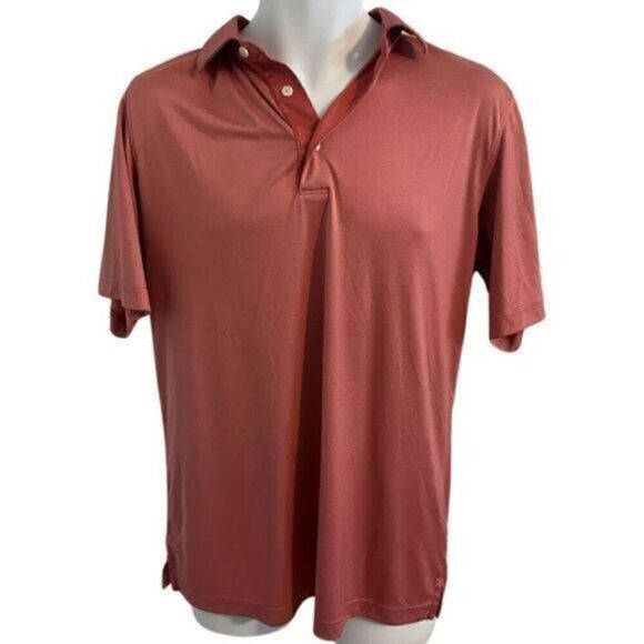 Greg Norman ML75 Golf Shirt. Size Medium. Vermillion colored. - Picture 1 of 5